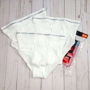 Boys Briefs Underwear Sz. Medium White Hanes